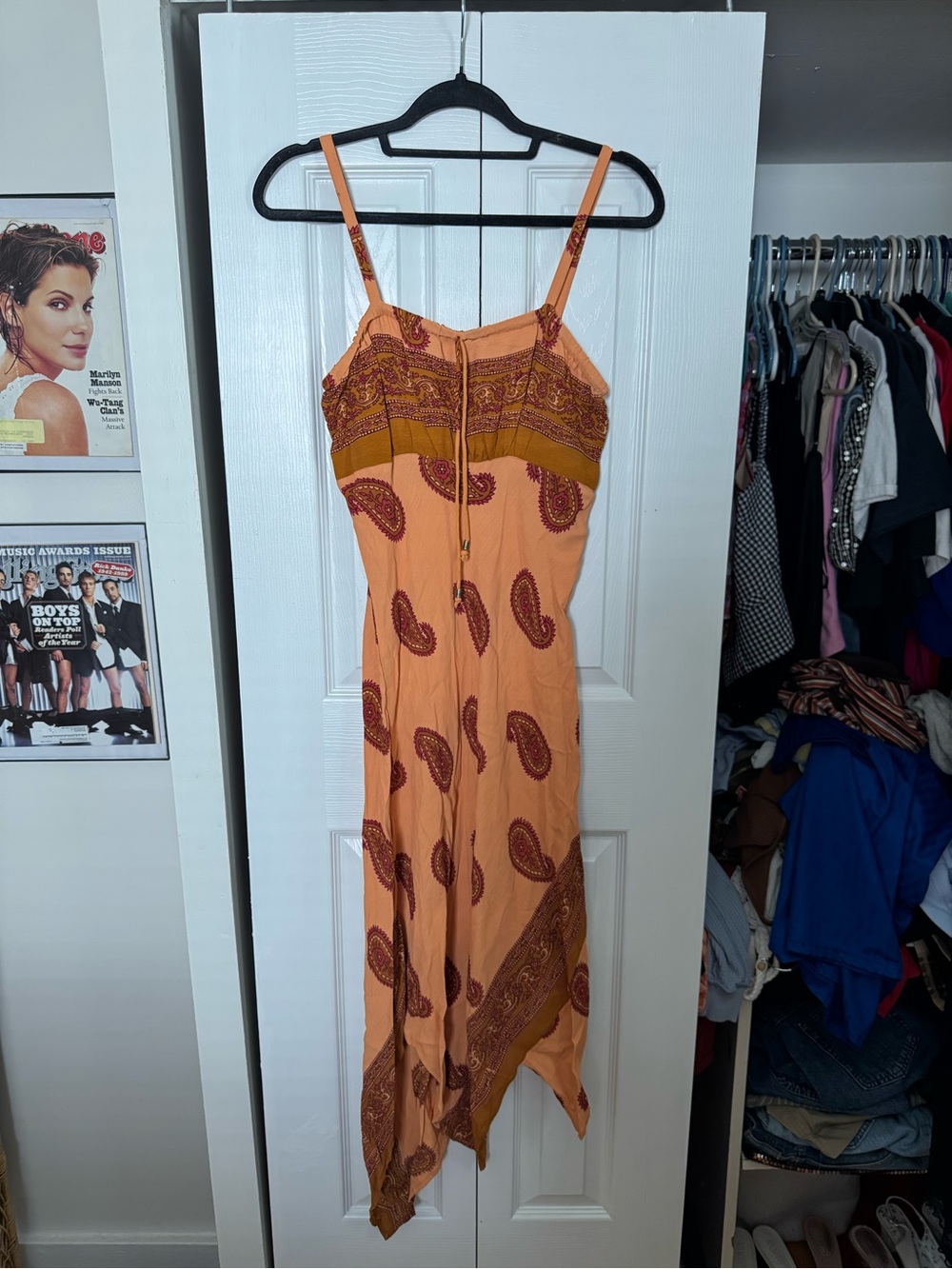 Y2K Paisley Dress